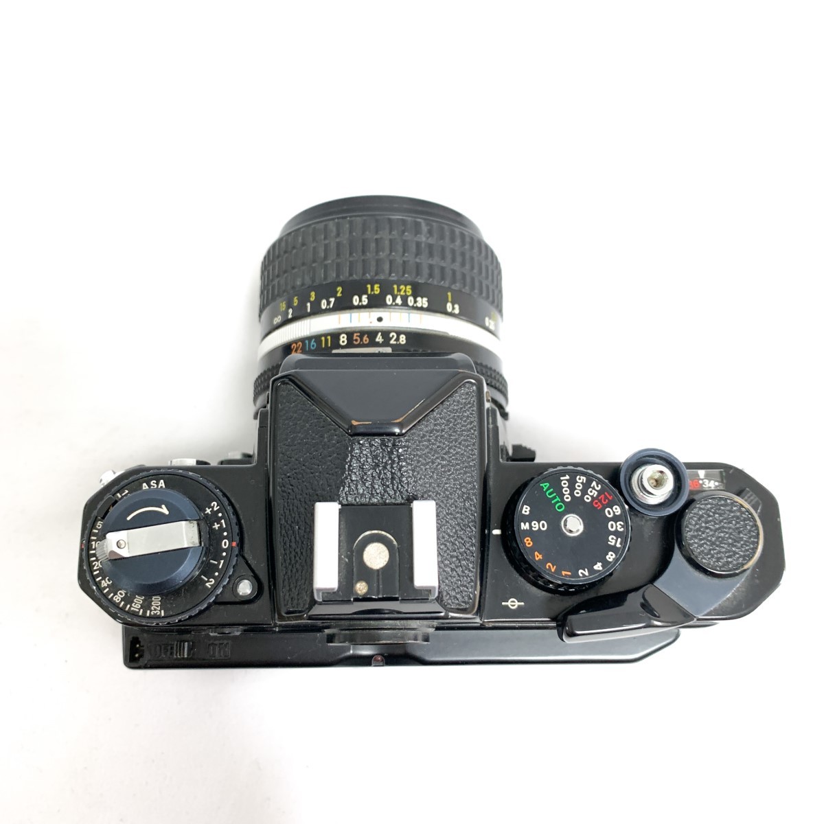精度良好・モルト交換済ニコン Nikon FE ブラック 黒 ボディ