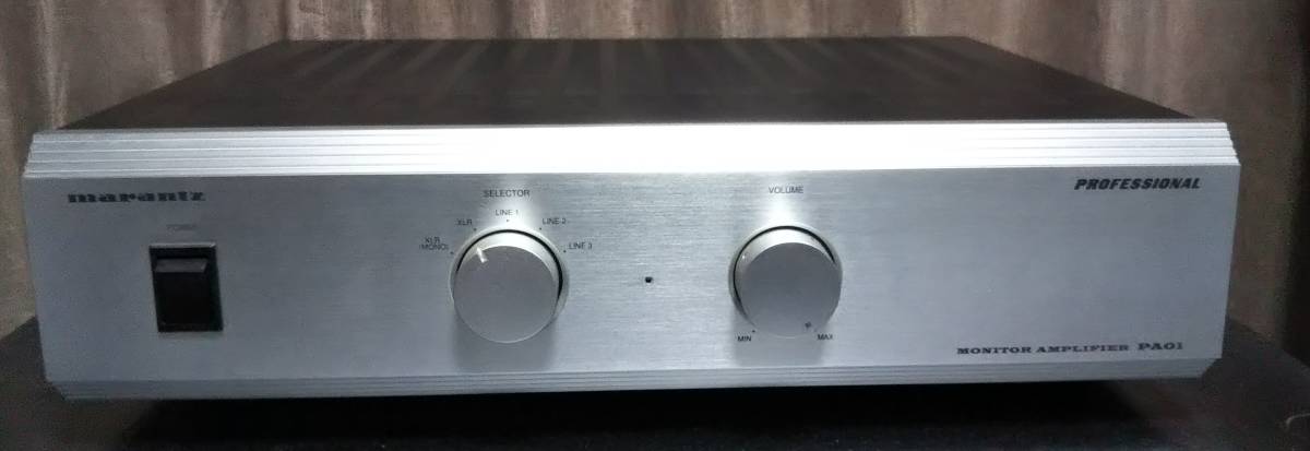 パワーアンプ マランツ marantz PA01 完動品 電源ケーブル audio