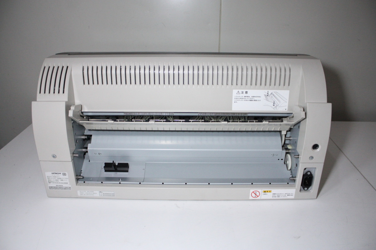 F1047【中古】HITACHI ドットプリンター ☆Impact DX-4131A 簡易印字