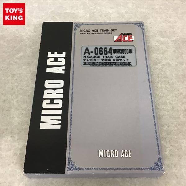 1円～ 動作確認済 マイクロエース Nゲージ A-0664 京阪3000系 テレビカー