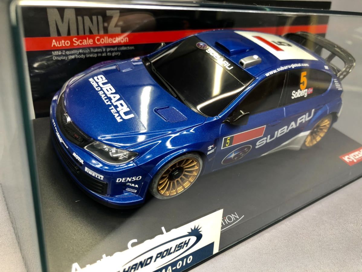 SUBARU IMPREZA WRC '2008 No.5 インプレッサ KYOSHO MINI-Z