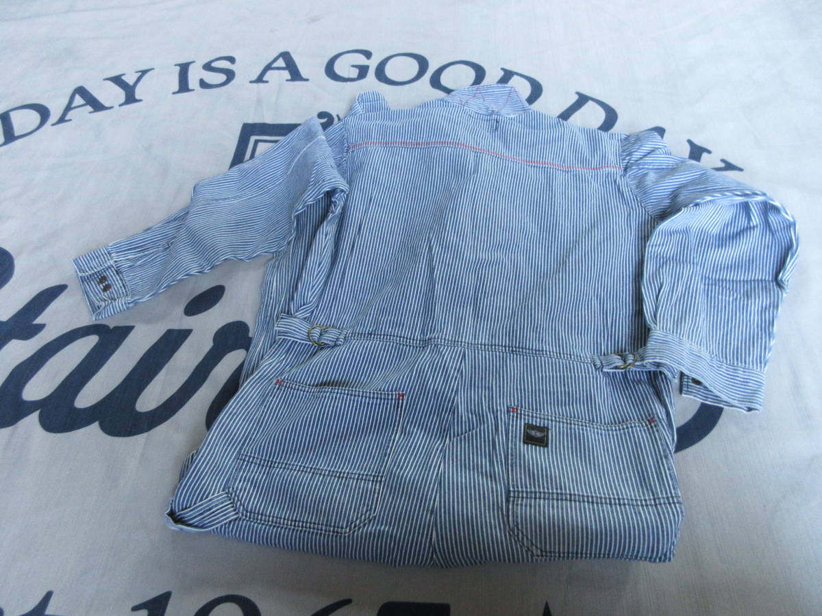 Even River ヒッコリー柄 つなぎ サイズm ア 21 つなぎ オーバーオール 売買されたオークション情報 Yahooの商品情報をアーカイブ公開 オークファン Aucfan Com