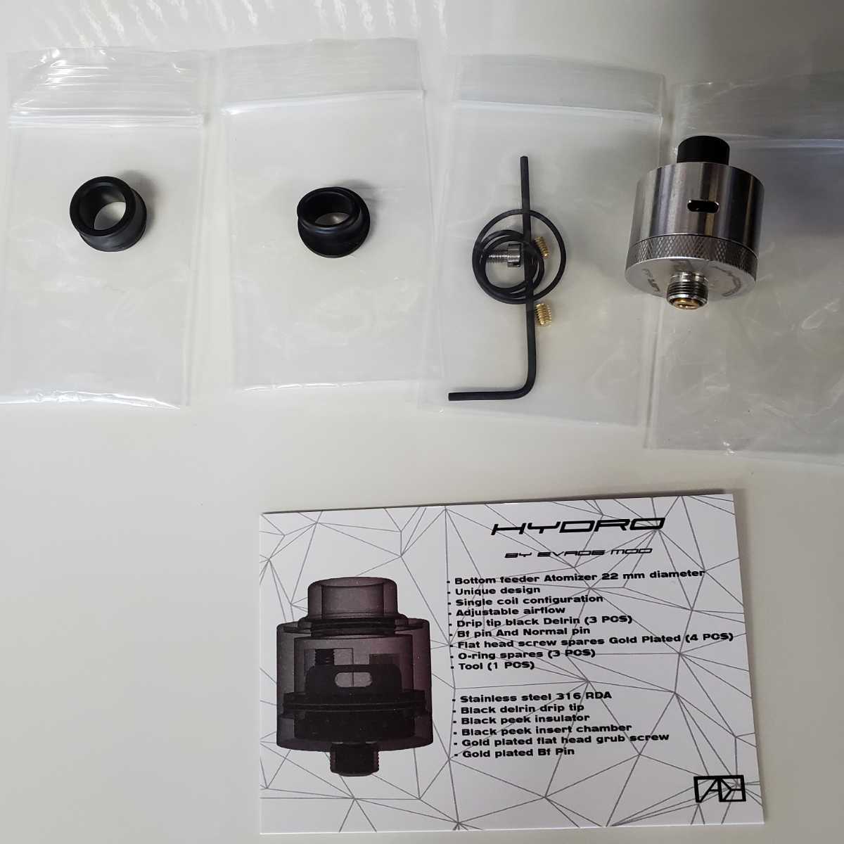 お得 VAPE 電子タバコ RDA Authentic オーセンティック(喫煙グッズ)｜売買されたオークション情報、yahooの商品情報をアーカイブ公開 - オークファン その他