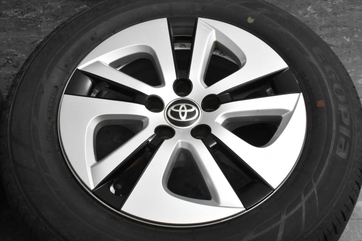 純正 プリウス PCD100 6.5J +40 トヨタ 15in 0 TOYOTA 15インチ アルミ