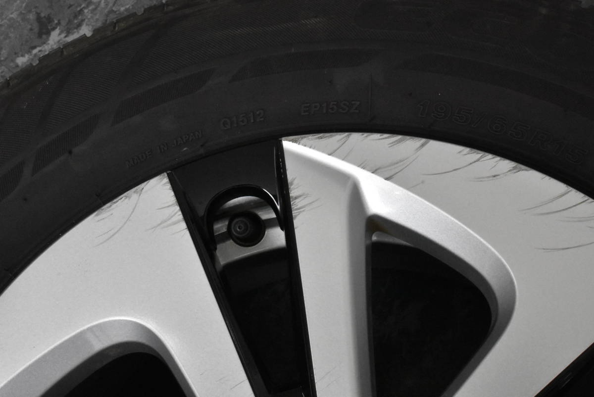 純正 プリウス PCD100 6.5J +40 トヨタ 15in 0 TOYOTA 15インチ アルミ 
