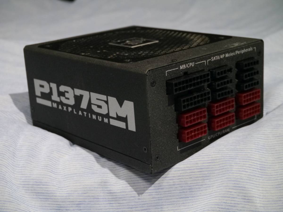 LEPA社 MaxPlatinum P1375M P1375-MA 1375W 80PLUS PLATINUM フルプラグイン LEPA P1375-MA 0 body add-on m5stack-store