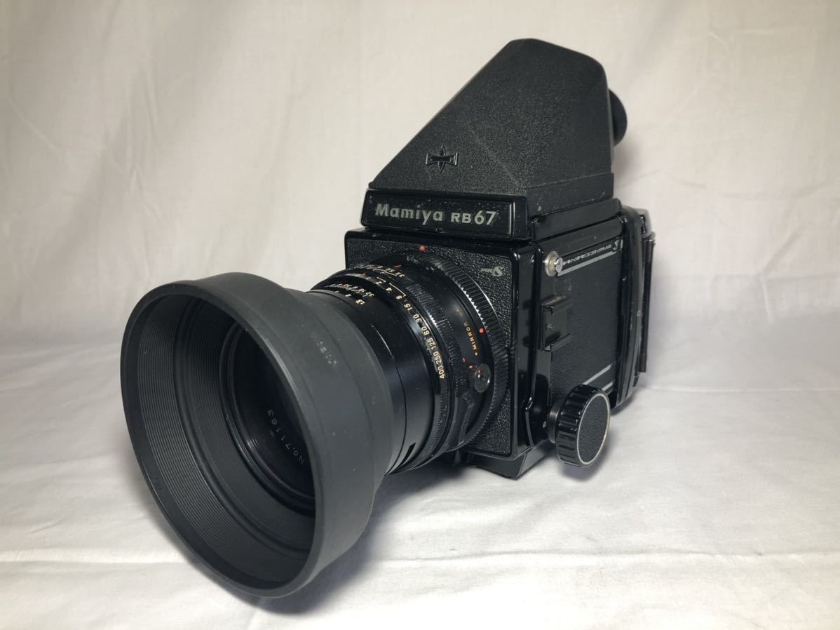 Mamiya RB67 PRO＋MAMIYA-SEKOR NB 127mm F3.8+120 Film Back