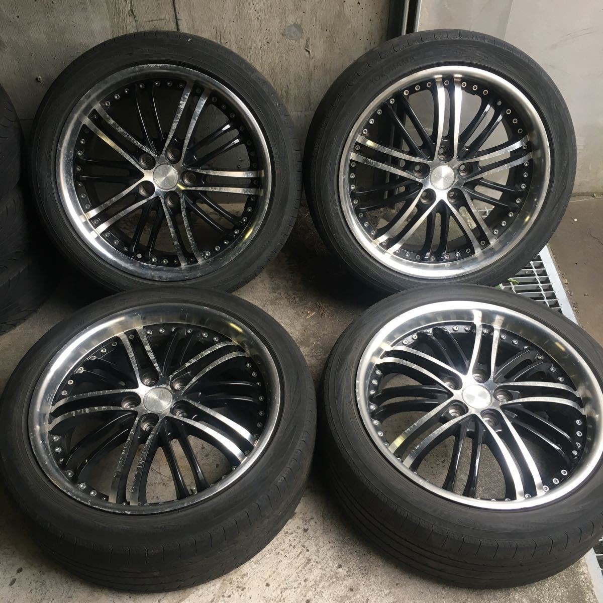 【送料無料，新作登場】 ZEUS LINE / 18インチ 5穴-114.3 / 18&times;7 2/1 / 225/45R18 / エスティマ VOXY ノア /(5穴)｜売買されたオークション情報、yahooの商品情報をアーカイブ公開 - オークファン 5穴