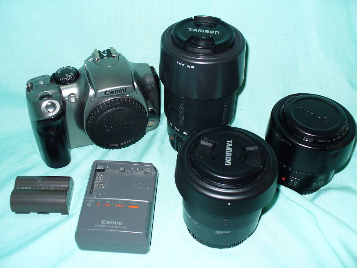 EOS Kiss canon DigitalX レンズ3本セット CANON一眼レフカメラ＋ M2 EF-M