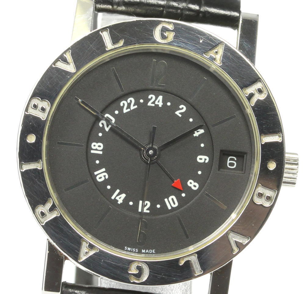 直営 店 【BVLGARI】ブルガリ ブルガリブルガリ GMT BB33SL 自動巻き 直営 店 【BVLGARI】ブルガリ ブルガリブルガリ GMT BB33SL 自動巻き