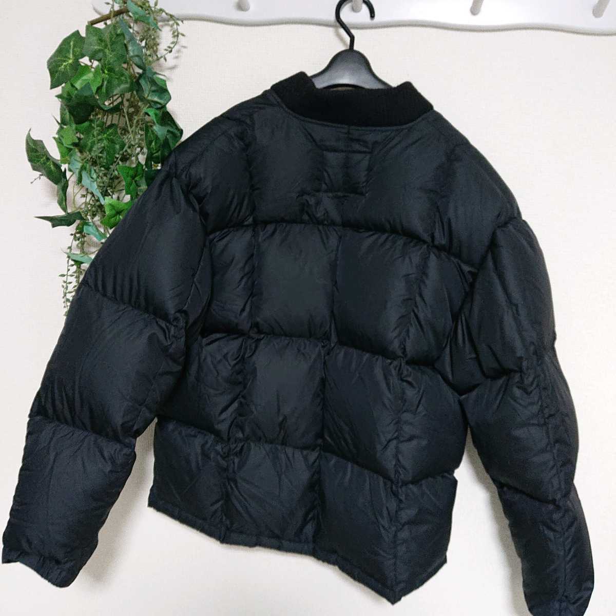 STUSSY - ステューシー 紺タグ オールド ダウンジャケット L 黒 STUSSY - ステューシー 紺タグ オールド ダウンジャケット L 黒