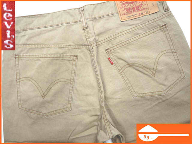 限定セール，新品 リーバイス517-37 W34 チノパン コットンパンツ ジーンズ Levi's メンズ 綿パン ジッパーフライ フレア ベルボトム AR1126 3g.(W34)｜売買されたオークション情報、yahooの商品情報をアーカイブ公 W34
