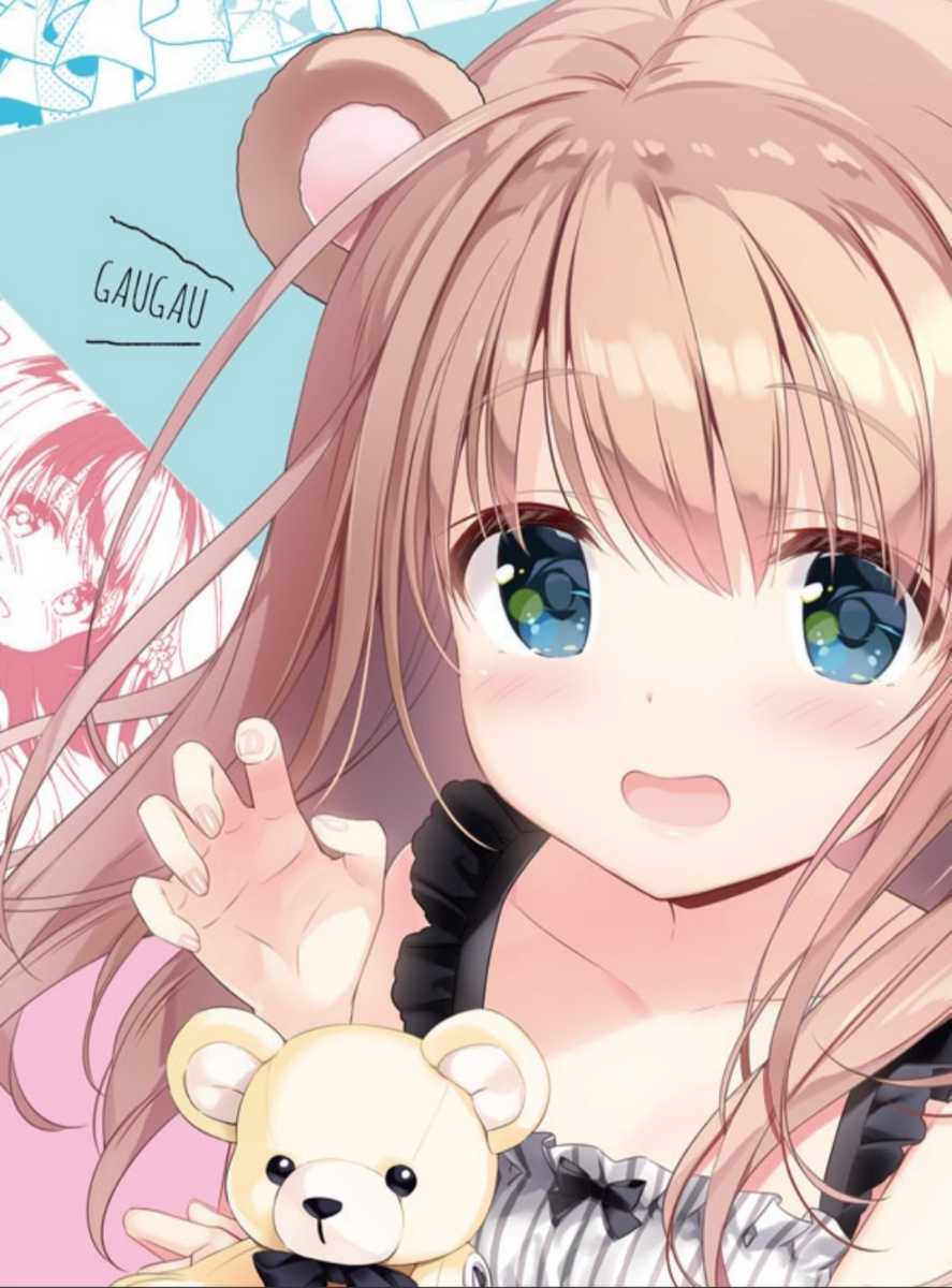 がうがう咲希ちゃんフルグラフィックTシャツ きみしま青 KOHARUCHAYA
