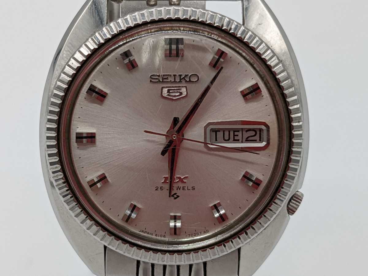 セイコー DX SEIKO 0 デラックス 25石 セイコーファイブ 自動巻 