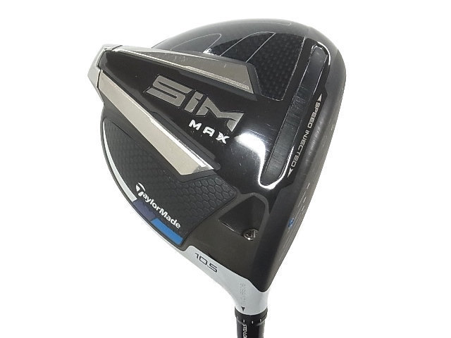 SIM MAX テーラーメイド BLUE ドライバー TENSEI TM50 TaylorMade 10.5度 純正シャフト TM50STEALTH RED - sim 0 10.5の通販