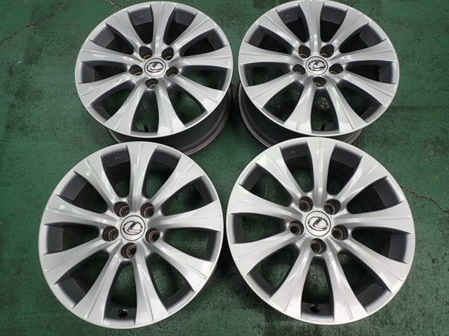 純正 ホイール GS 送料無料* 4本価格☆レクサス 17インチ 17×7.5J 2026