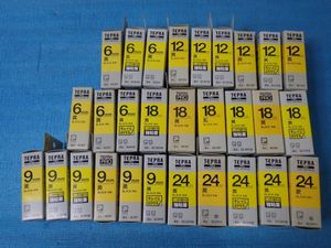 テプラテープ テープカートリッジ テプラTR キングジム いろいろ計29