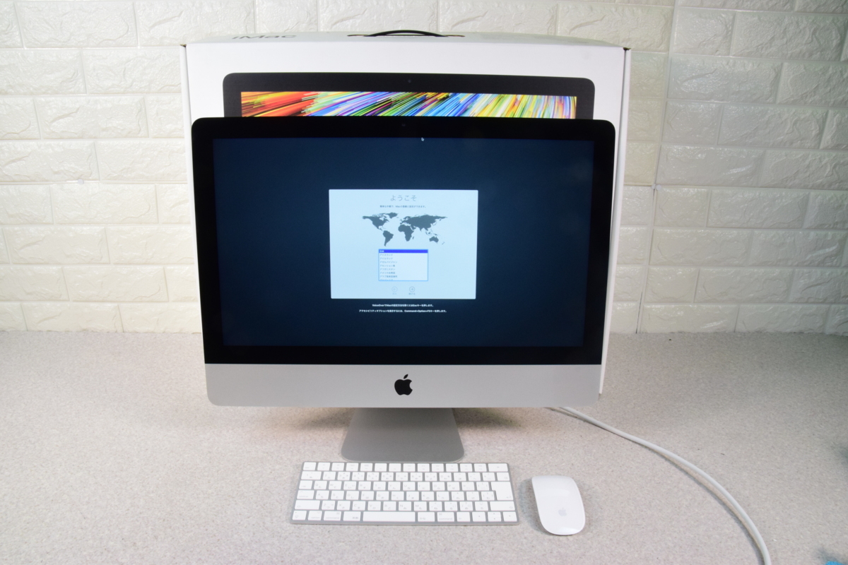 ○-1321 【美品】Apple アップル iMac 21.5インチ Retina 4K A1418