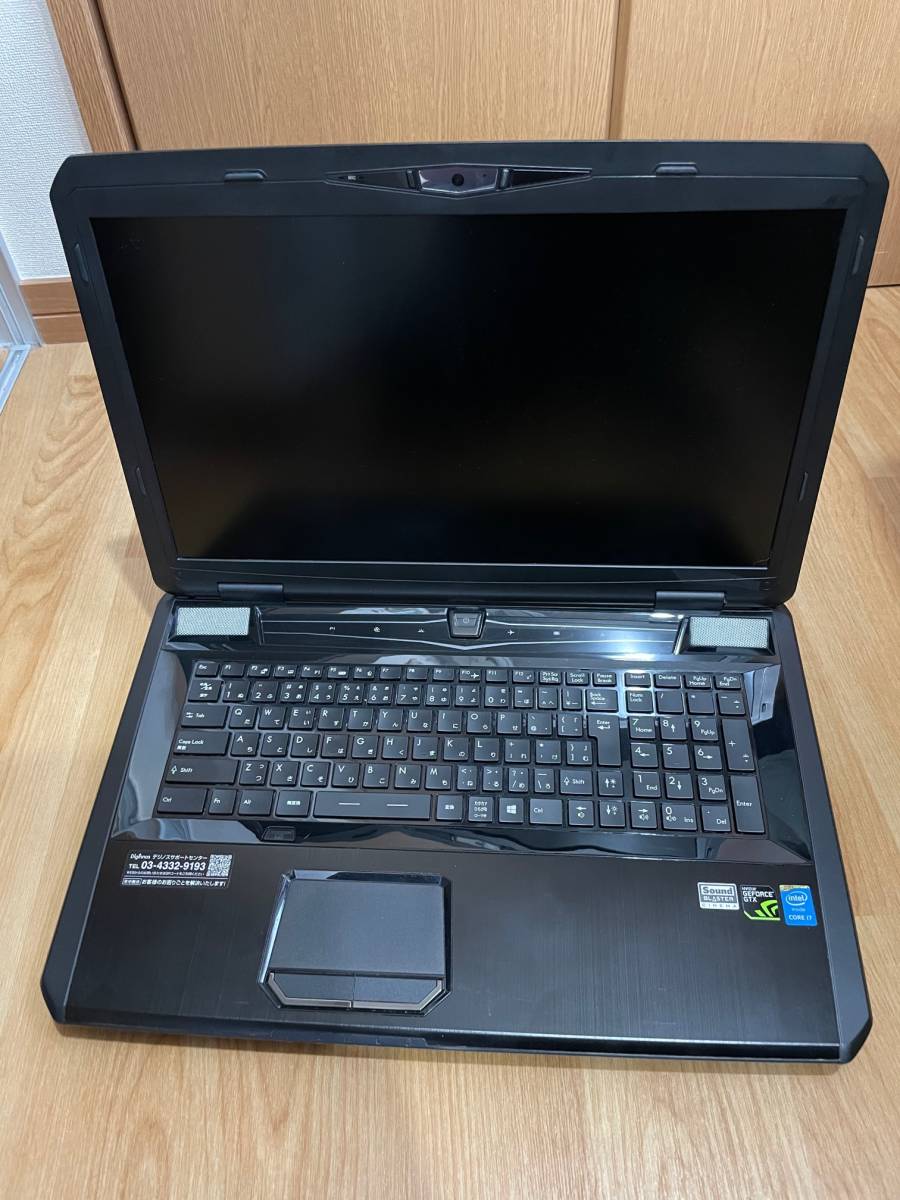 Galleria QF970HG 17インチ ゲームノート（250GB.SSD+500GB.SSD Core