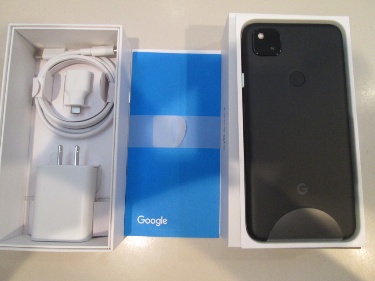 SIMフリー☆SoftBank ○判定 Google Pixel 4a 128GB ブラック 新品未使用品☆_4