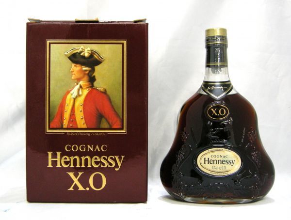 1000円スタート ブランデー HENNESSY EXTRA COGNAC グリーンボトル