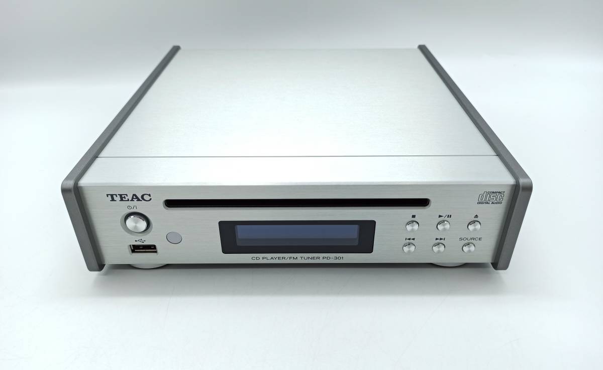 ティアック CDプレーヤー/FMチューナー PD-301-S 【公式通販】