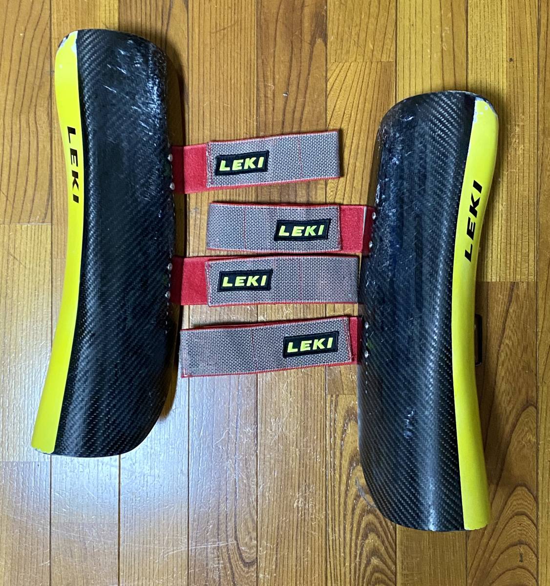 LEKI レキ レガース カーボン ブラック シンガード スキー用シンガード