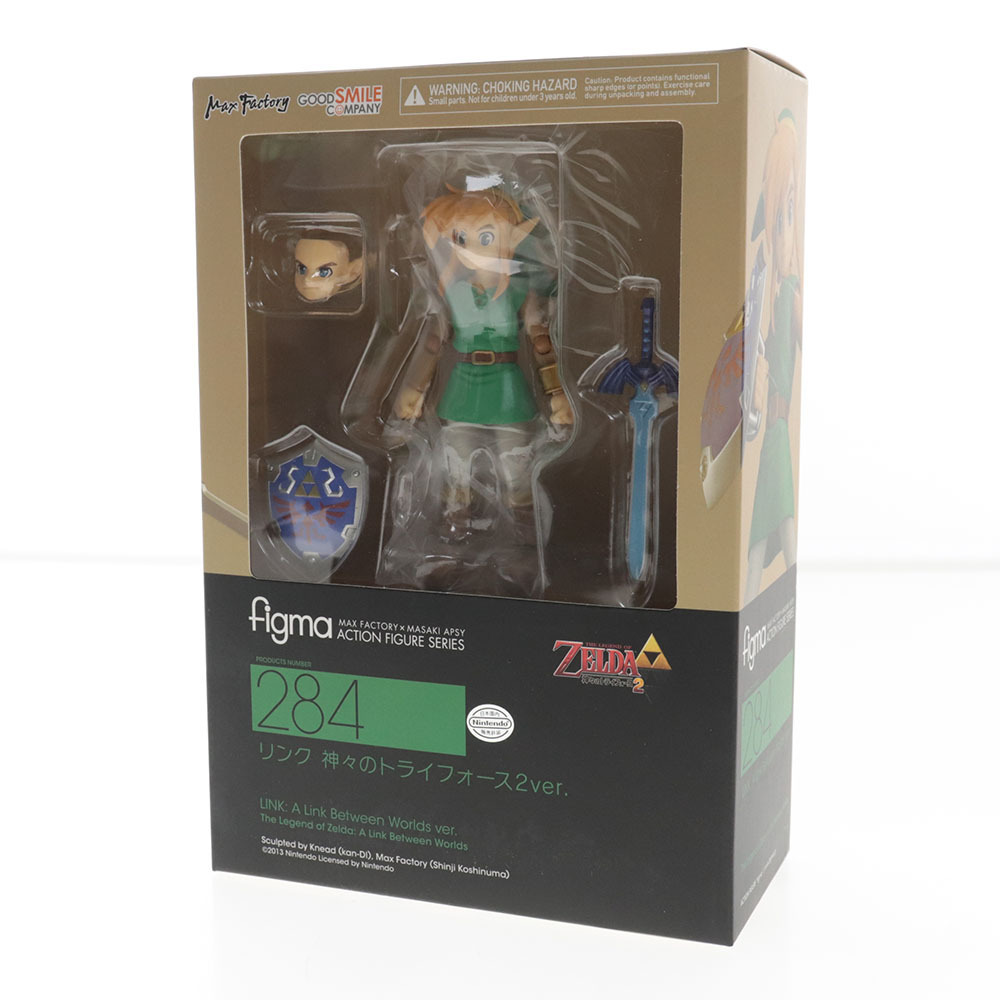 【お得，限定SALE】 MaxFactory figma ゼルダの伝説 リンク 神々のトライフォース2ver. 284 箱付き(その他)｜売買されたオークション情報、yahooの商品情報をアーカイブ公開 - オークファン その他