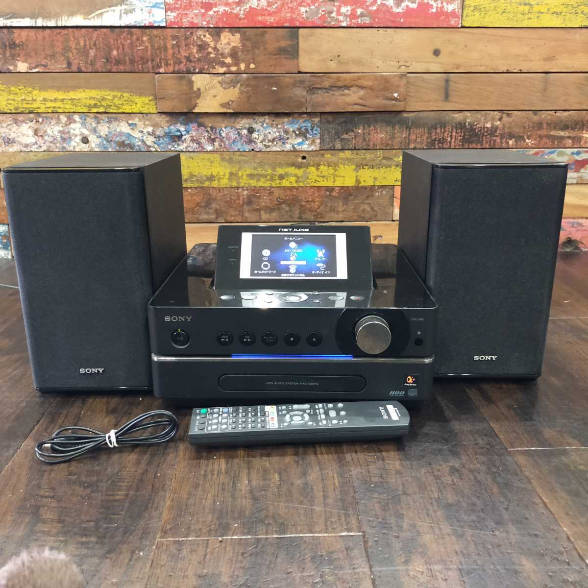 〇 難あり SONY ソニー HDDコンポ NAS-D55HD 2008年製 net juke ネット