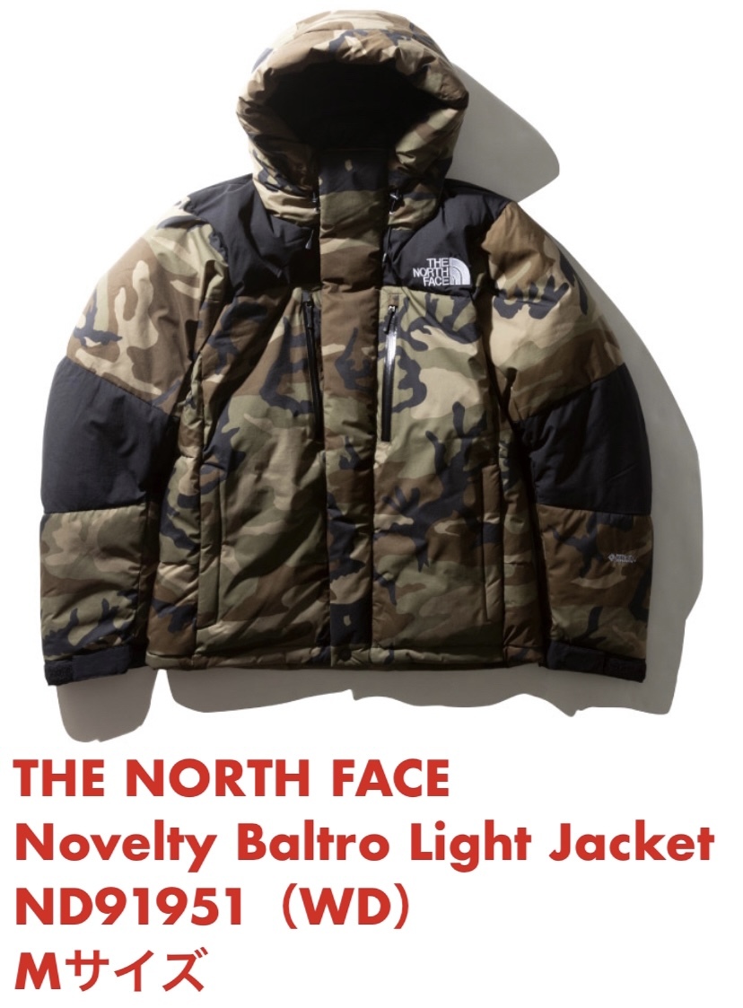 ノースフェイス ノベルティーバルトロライトジャケット ウッドランドカモ 2020 Mサイズ The North Face Novelty Baltro Light Jacket(Mサイズ)｜売買されたオークション情報、yahooの商品情報をアーカイブ 男性用