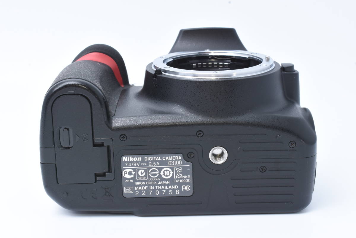 D3100 Nikon レンズキット ニコン 中古 レッド 公式通販 ✨ほぼ未使用 