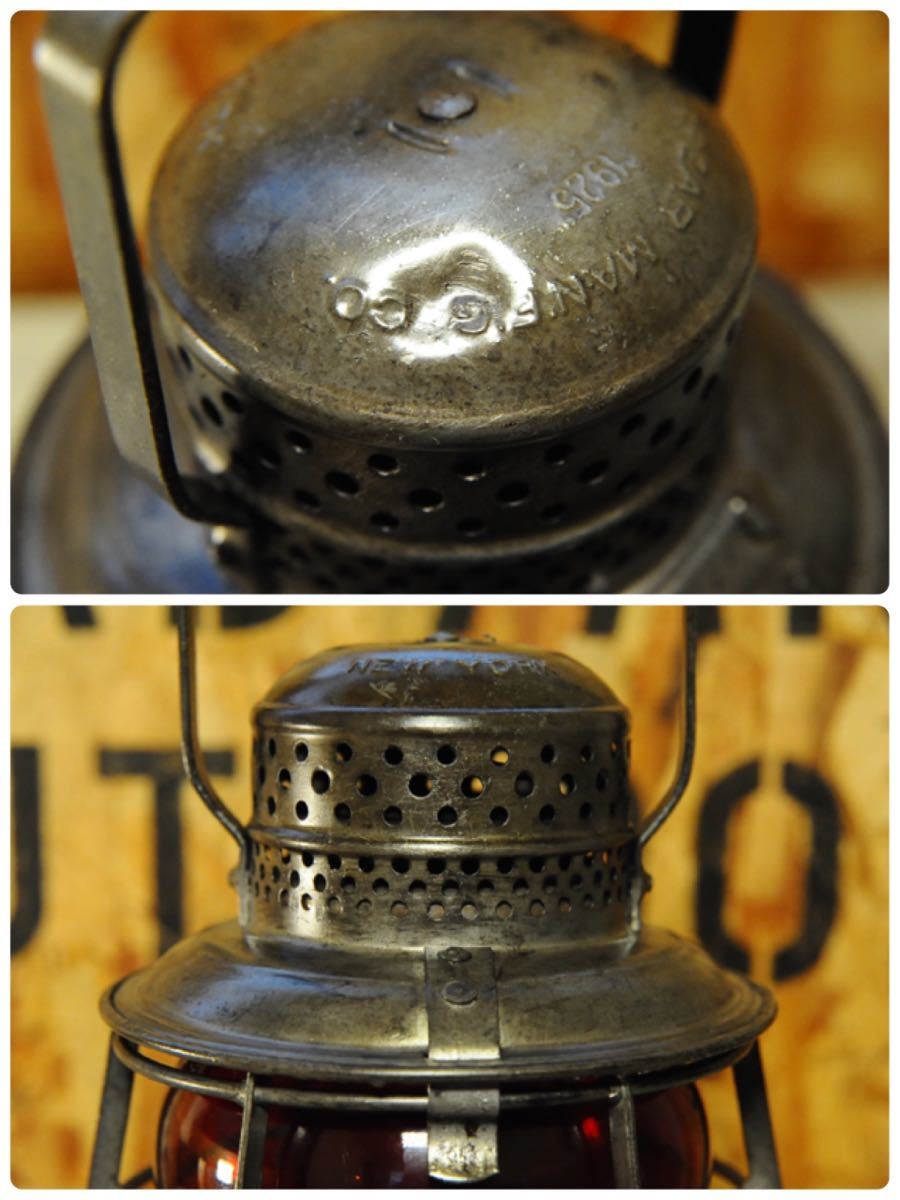 VTG 希少 ARMSPEAR 1925 Railroad Lantern / アドレイク デイツ レイル