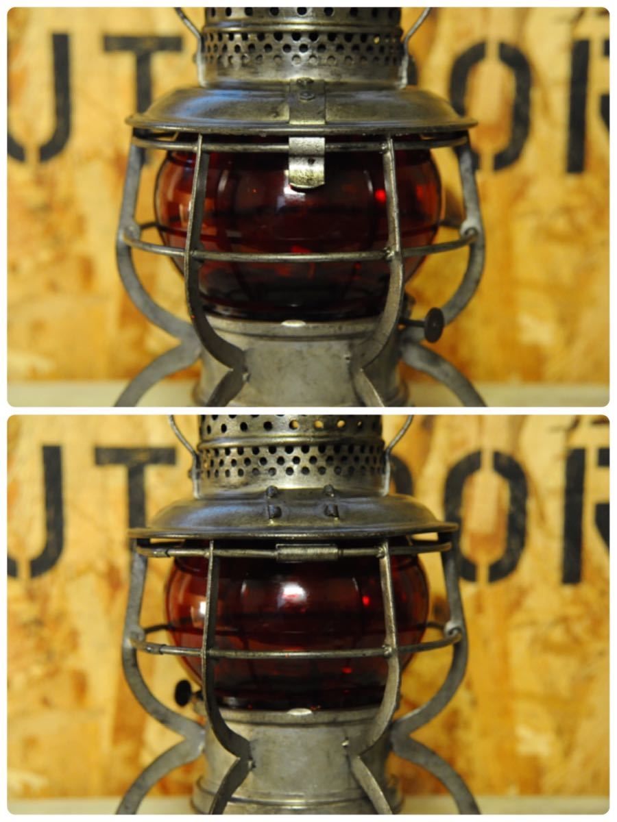 VTG 希少 ARMSPEAR 1925 Railroad Lantern / アドレイク デイツ レイル