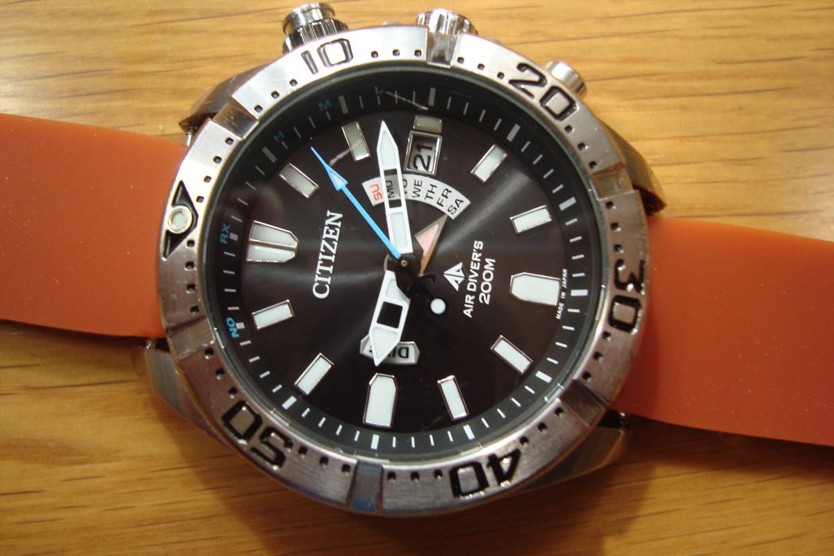 シチズン プロマスターH112-T016651 シチズン プロマスター PROMASTAR AIR DAIVERS H112-T016651 ソーラー