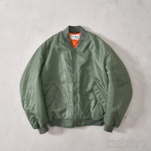 新作，新品 100 レア&状態良好 1990'S L.L.BEAN MA-1 フライトジャケット THAILAND製 MEDIUM エルエルビーン ビンテージ オリジナル(男性用)｜売買されたオークション情報、yahooの商品情報をアーカイブ公開 - 男性用
