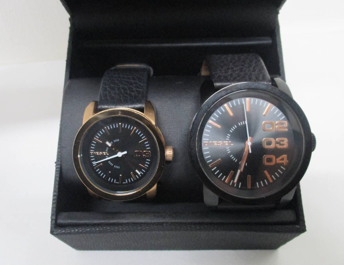 Diesel - Watch watch | DIESEL Leather DIESEL⁄ディーゼル クォーツ 