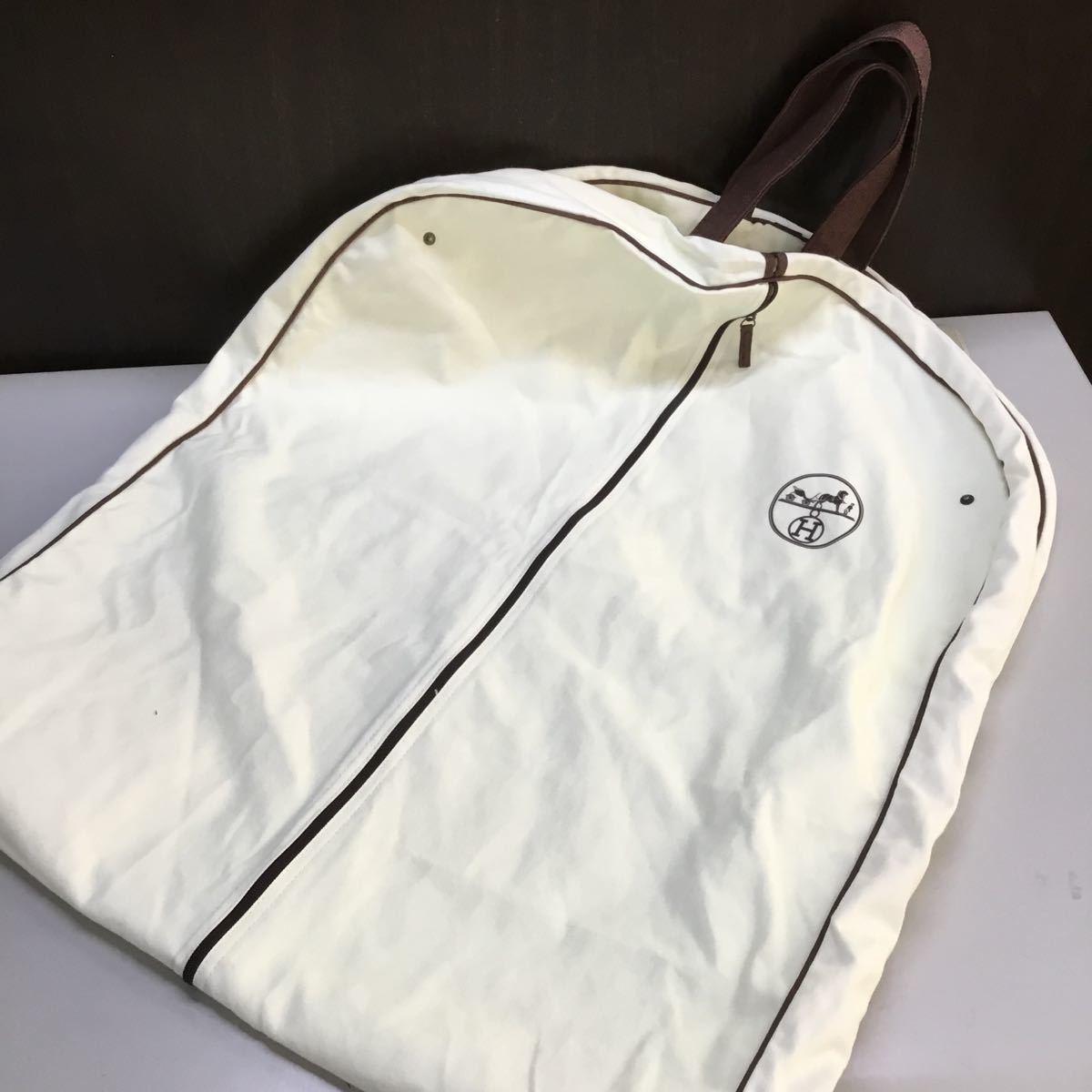 ガーメントケース エルメス HERMES 衣装カバー 布製スーツカバー