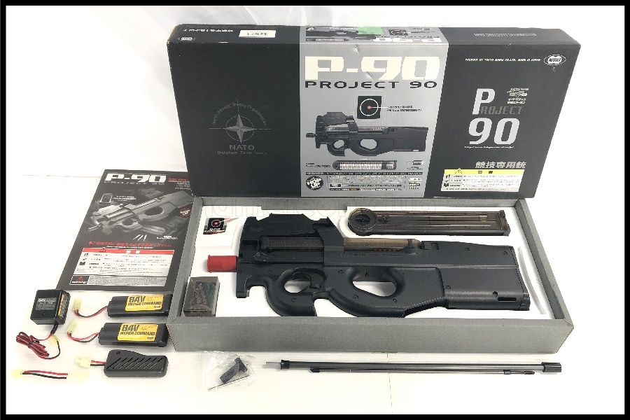  東京 東京マルイ P90 スタンダード電動ガン 付属品あり ドットサイト破損(電動ガン)｜売買されたオークション情報、yahooの商品情報をアーカイブ公開 - オークファン 電動ガン