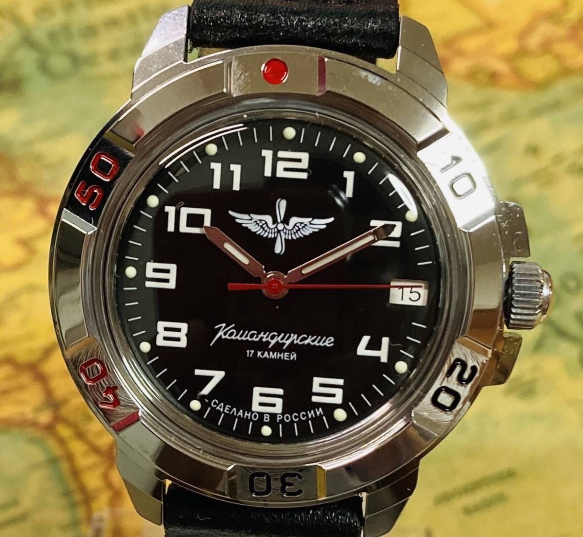 Vostok Komandirskie メンズ 機械式 ロシア軍仕様 | コマンダスキー 