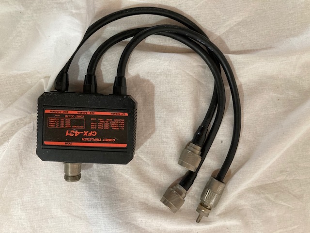 COMET CFX-431 トリプレクサー COMET CFX-431 トリプレクサー 現状品 (アマチュア無線 「cfx-431