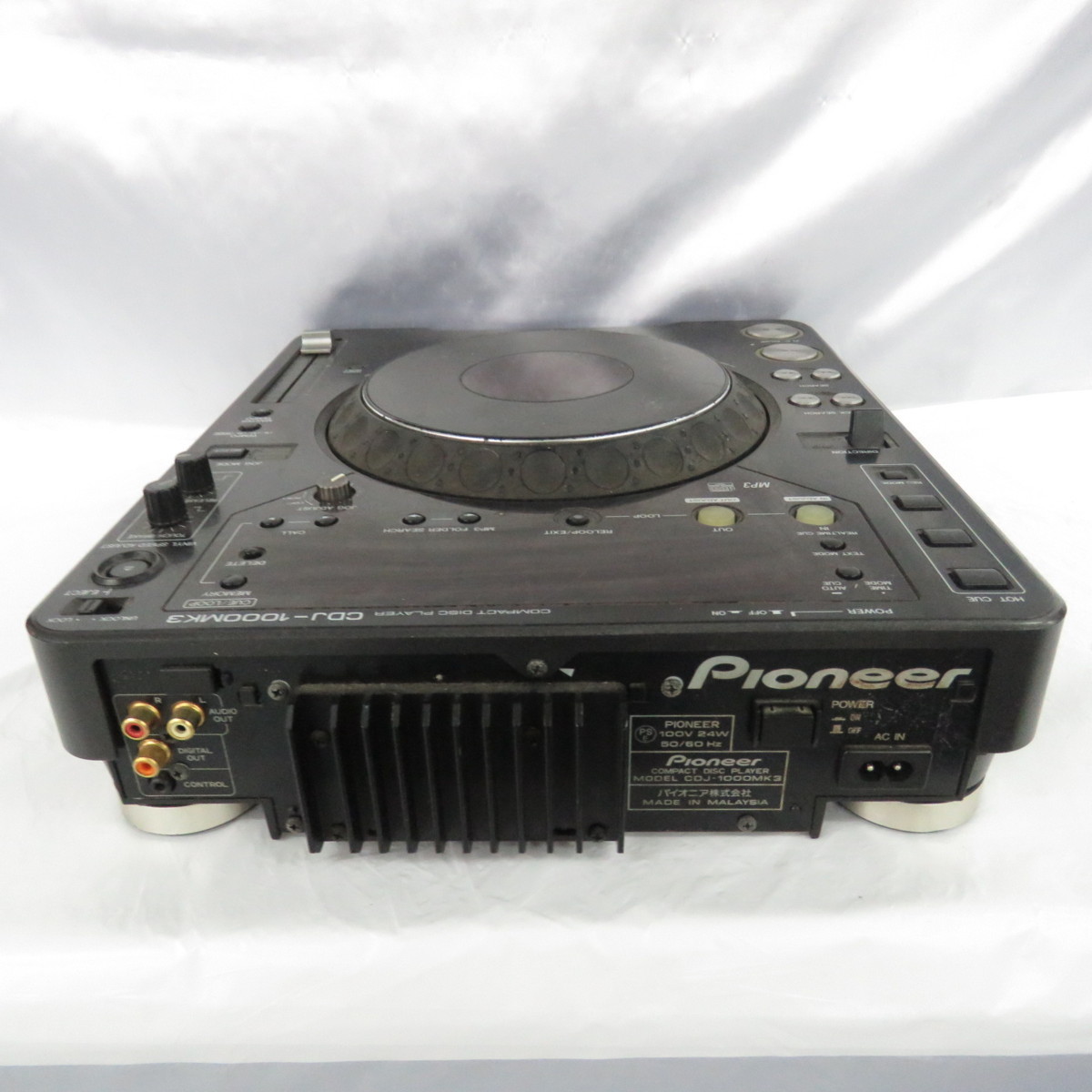 1円～【ジャンク品】Pioneer パイオニア DJ用CDプレーヤー ターン