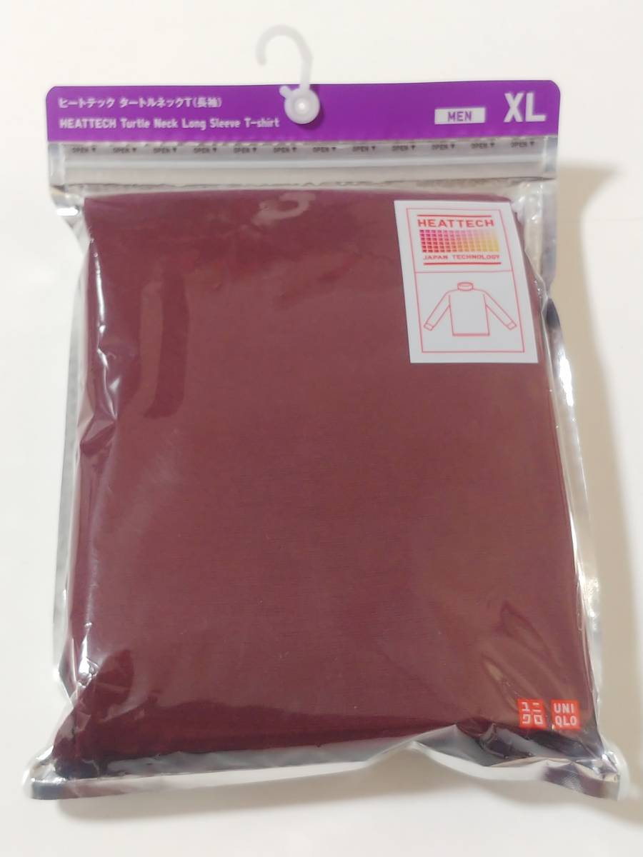 ユニクロ ヒートテック タートルネックｔ 長袖 メンズ Xl ワイン 旧品 長袖tシャツ 売買されたオークション情報 Yahooの商品情報をアーカイブ公開 オークファン Aucfan Com