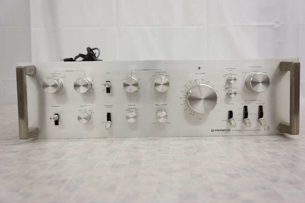 PIONEER パイオニア C-73 ステレオアンプ □a136714z