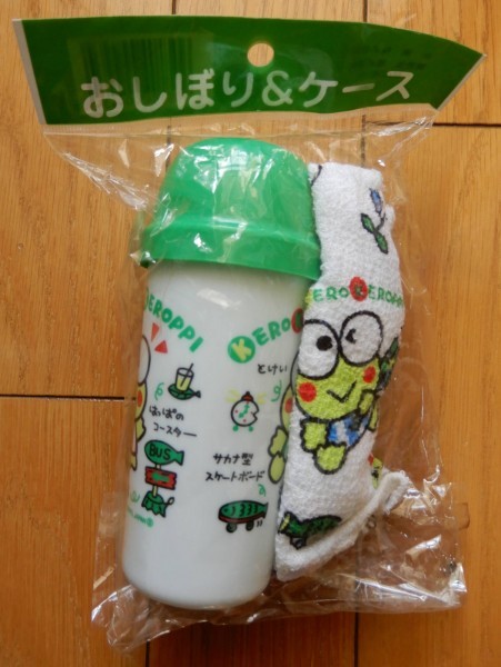 けろけろけろっぴ / おしぼり & ケース 品 1994 ケロケロけろっぴ