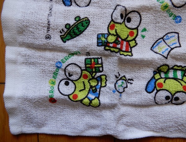 けろけろけろっぴ / おしぼり & ケース 品 1994 ケロケロけろっぴ