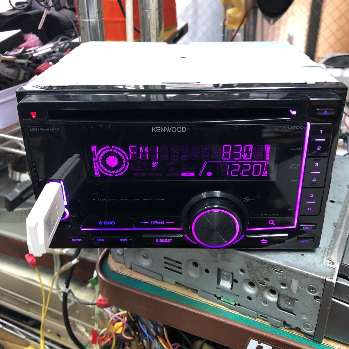 DPX-U500 KENWOOD 2DIN ケンウッド Ilmi Kenwood Player CD USB⁄AUX