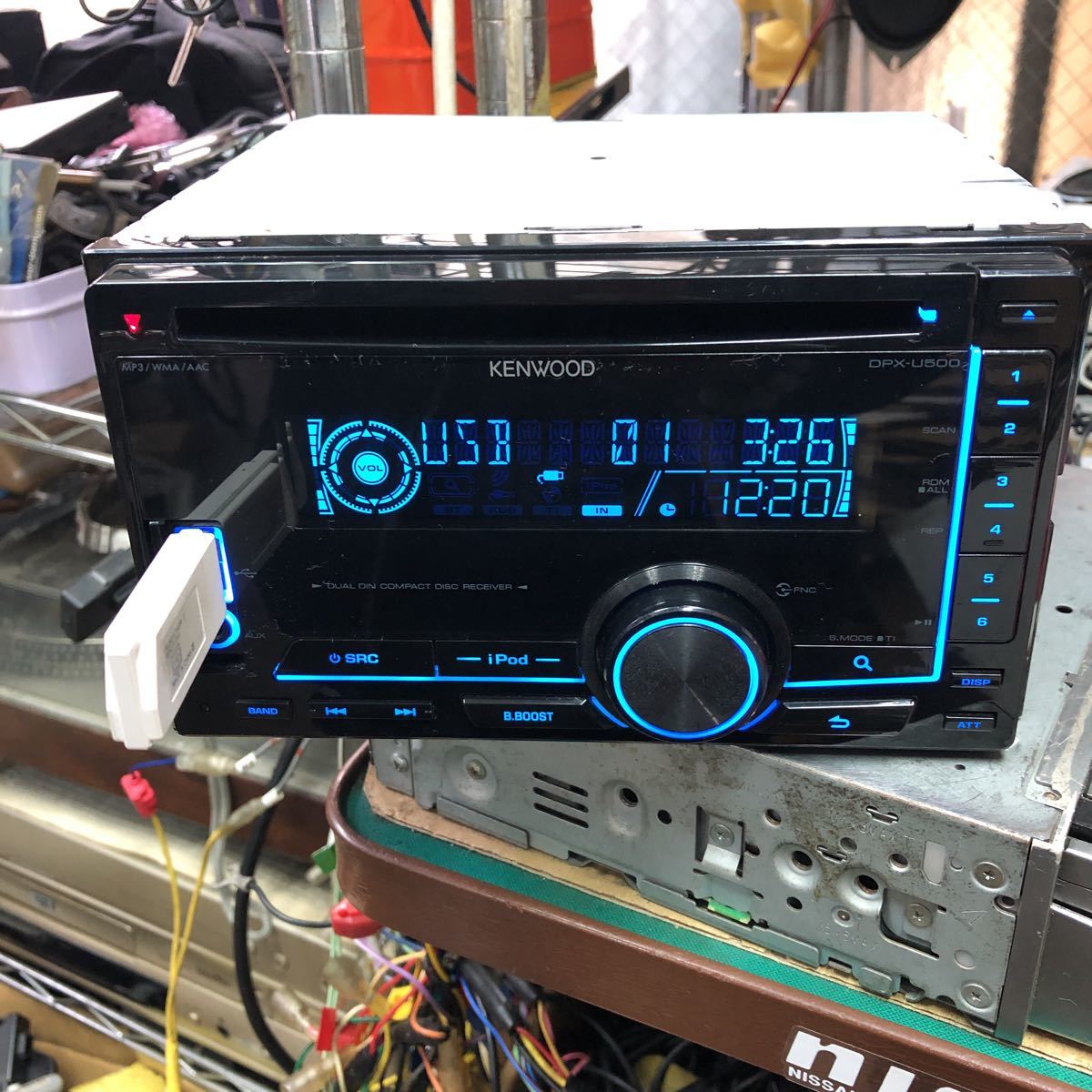 DPX-U500 KENWOOD 2DIN ケンウッド Ilmi Kenwood Player CD USB⁄AUX