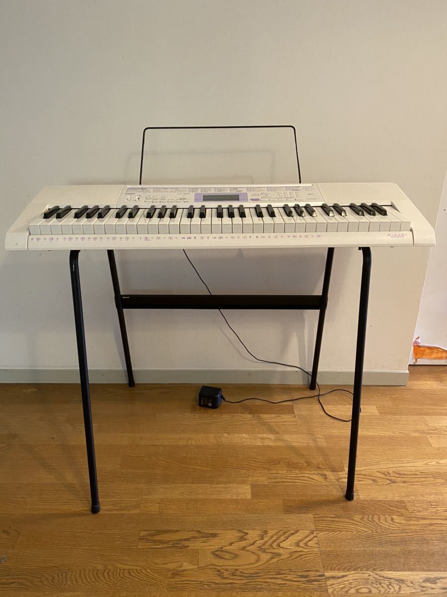 電子ピアノ カシオ 電子キーボード 光ナビゲーションキーボード LK-122