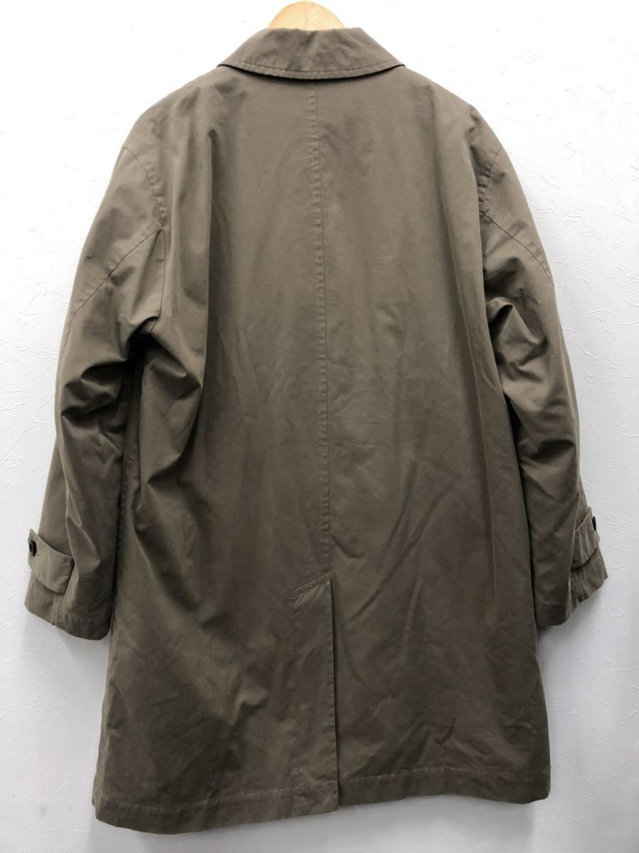 MHL. ステンカラーコート カーキ　596-9210500 MHL. エムエイチエル MARGARET HOWELL マーガレット・ハウエル ステン