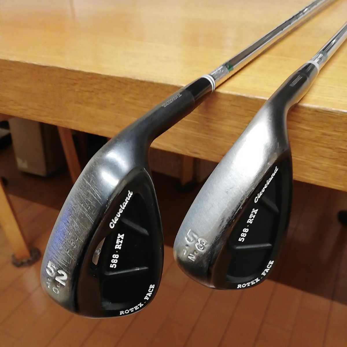 高品質，HOT クリーブランド 588-RXT キャビティタイプ 52&deg;/10 58&deg;/12 シャフト NS.PRO 950GH FLEX-S 2本セット(クリーブランド)｜売買されたオークション情報、yahooの商品情報をアーカイブ公開 - オークファン 男性右きき用